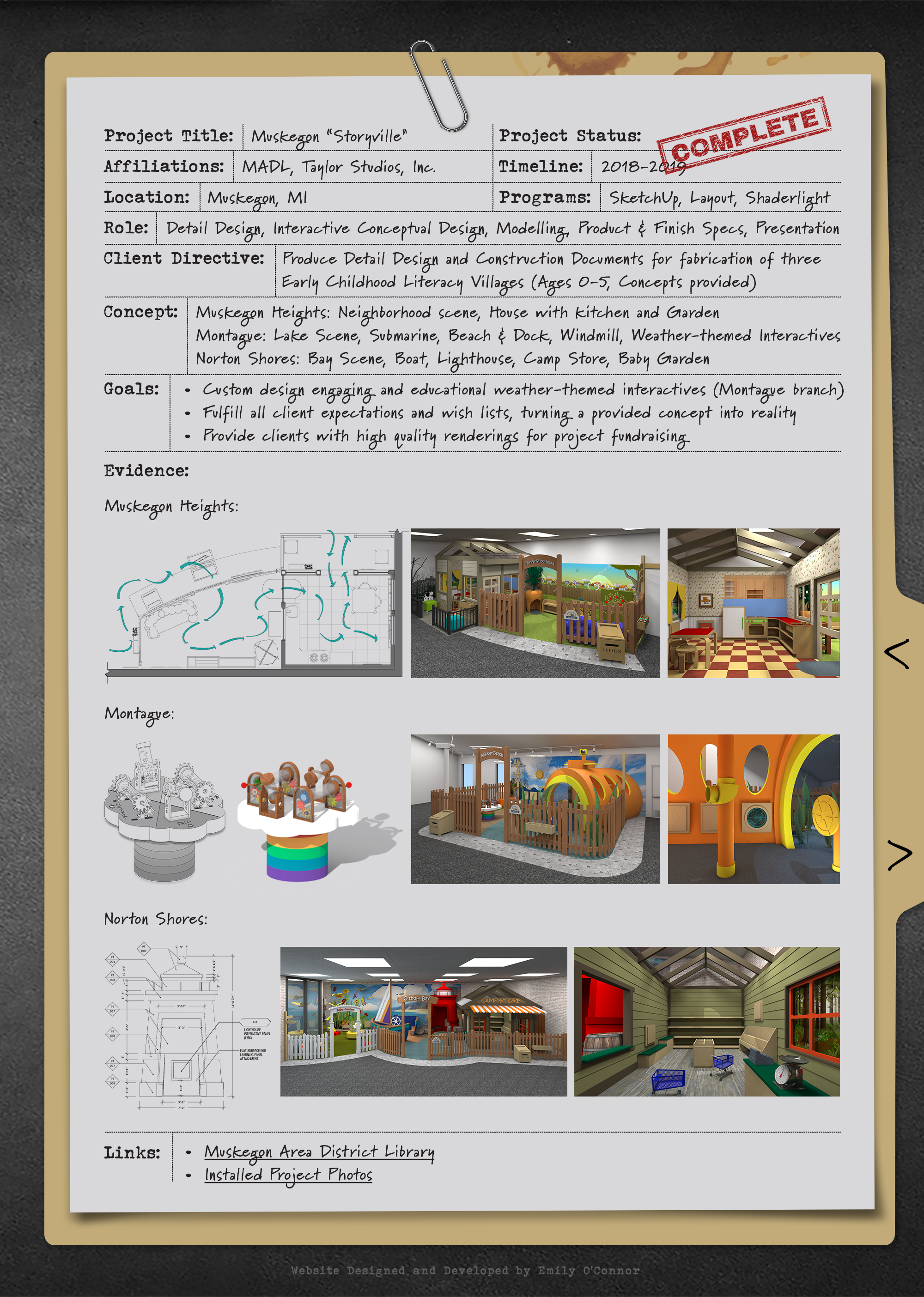Exhibit Project Background Early Childhood